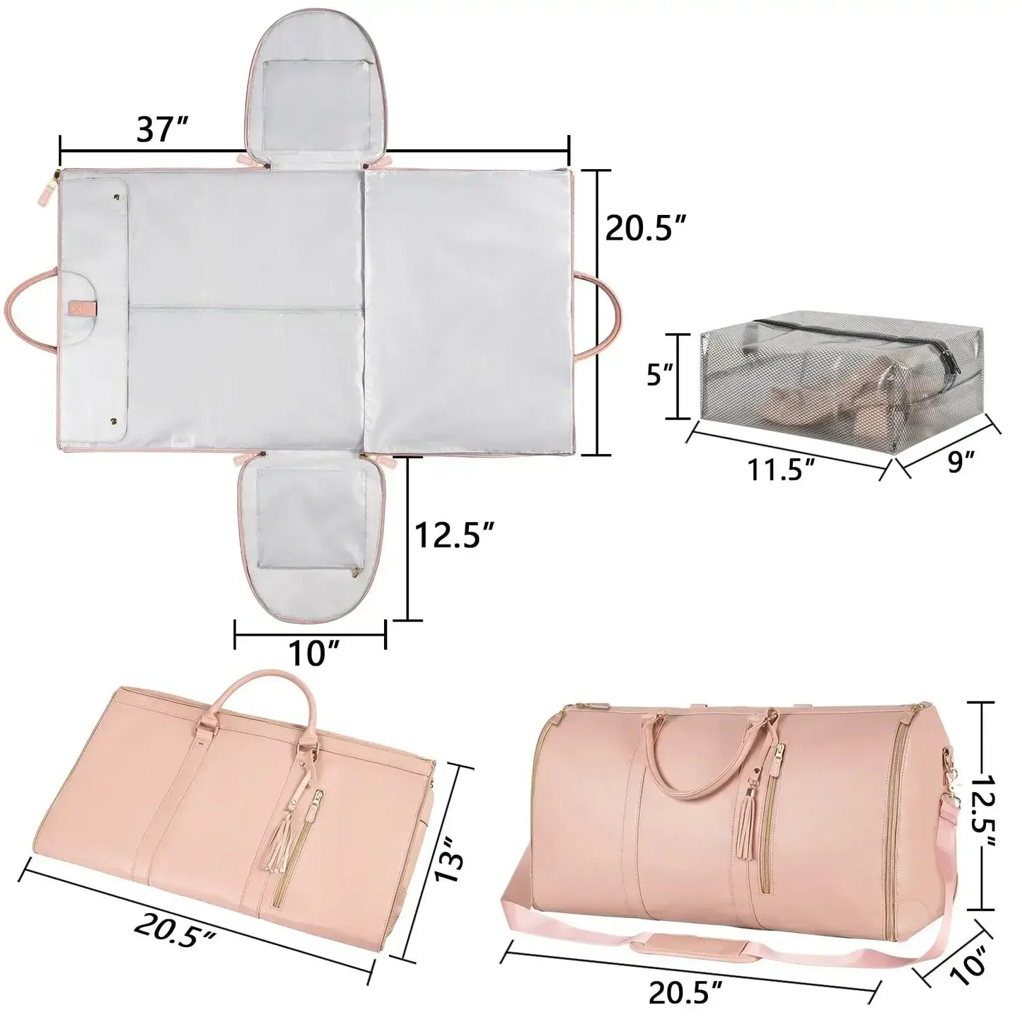 Foldable Garment Travel Bag